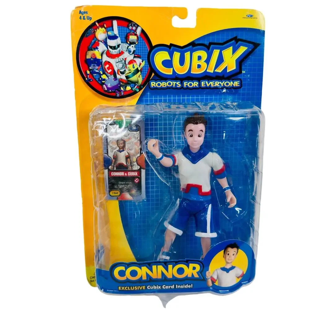 Cubix Robots for Everyone CONNOR Action Figure Toy Human Kid‎ Trendmasters